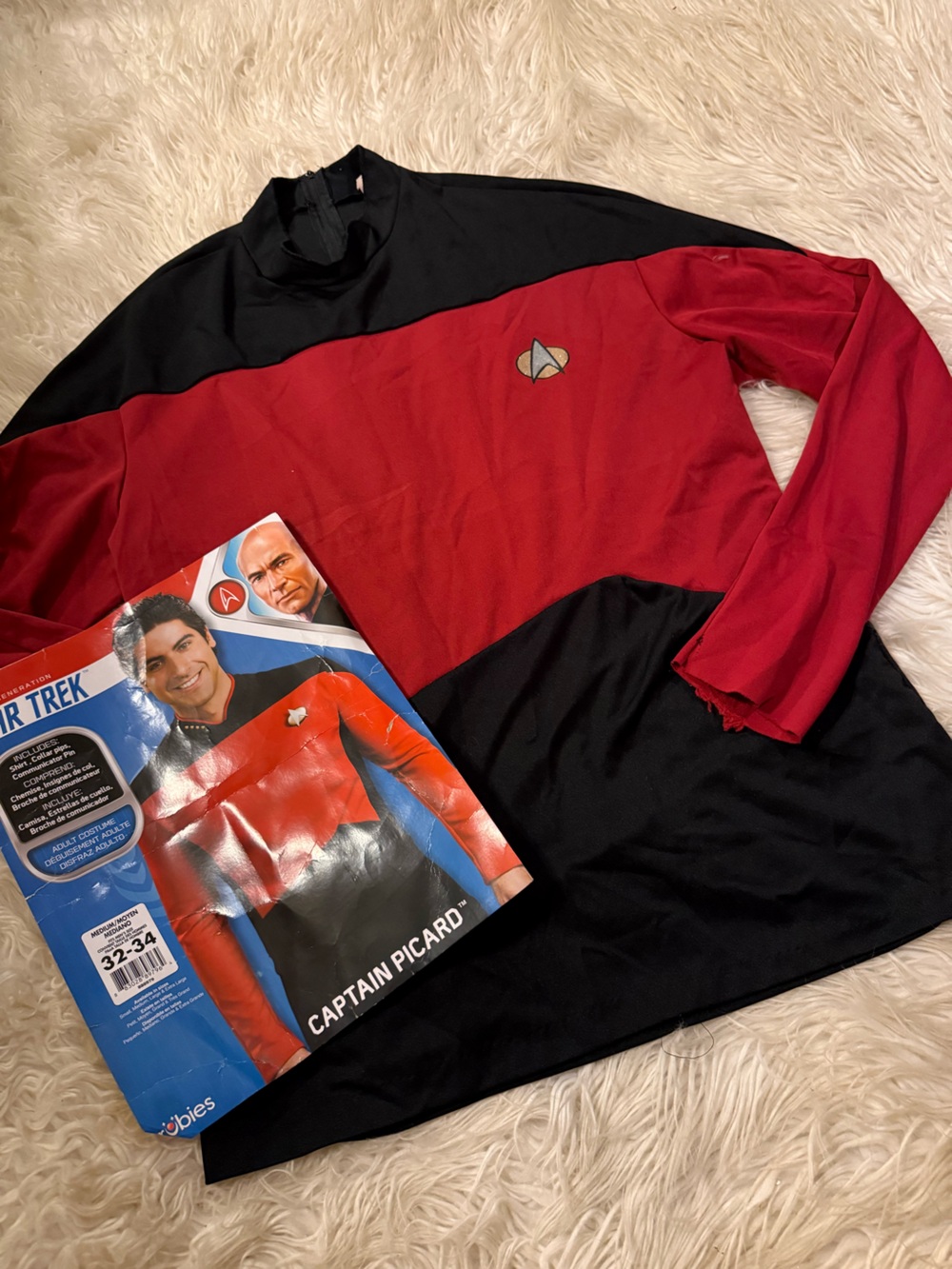 Men’s Star Trek costume (E9)